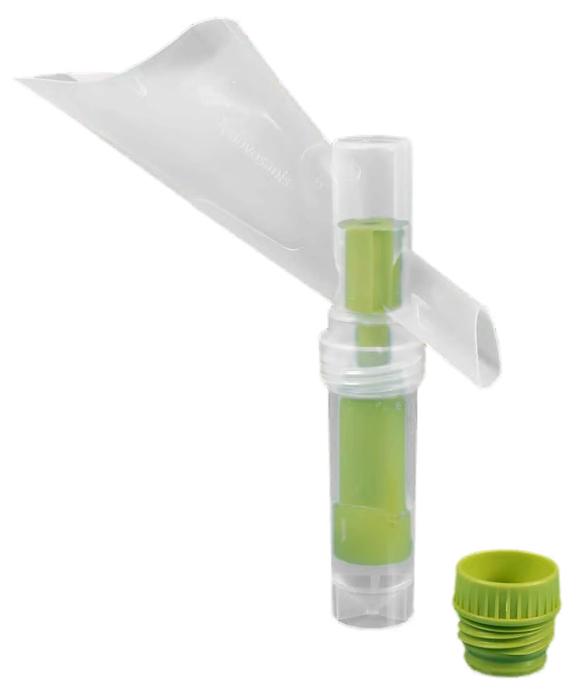 Colli-Pee first-void urine collection device by DNA Genotek, on the Humans Nexus platform