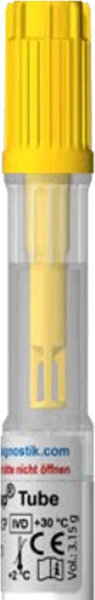 OmicSnap volumetric stool microbiome collection tube