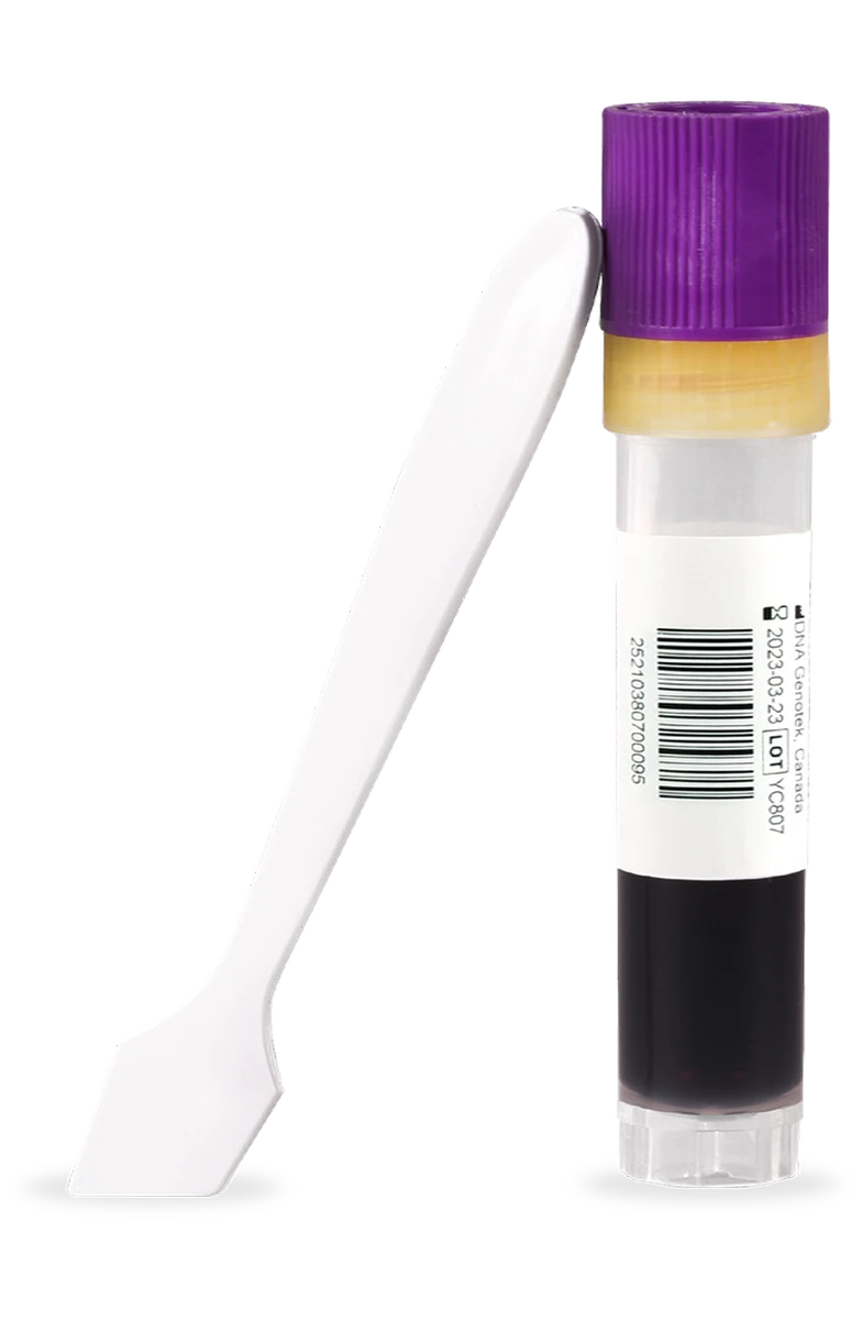 OMNIgene GUT stool microbiome collection device with spatula